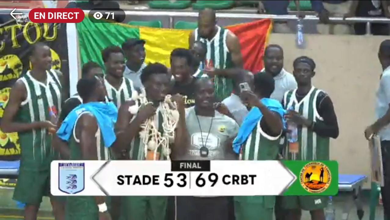 Basketball : le CRBT et le Djoliba AC sacrés vainqueurs de la Coupe du Mali 2024-2025
